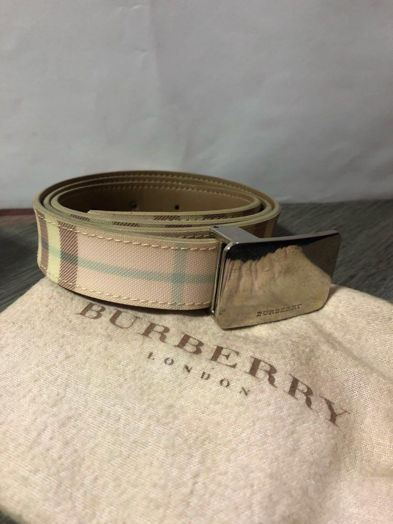 burberry belt pink