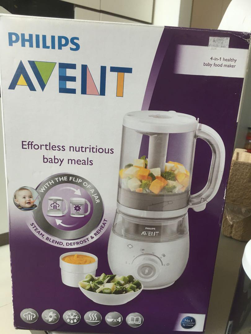Avent baby 4 in 1 steamer + blender, Babies & Kids, Nursing & Feeding
