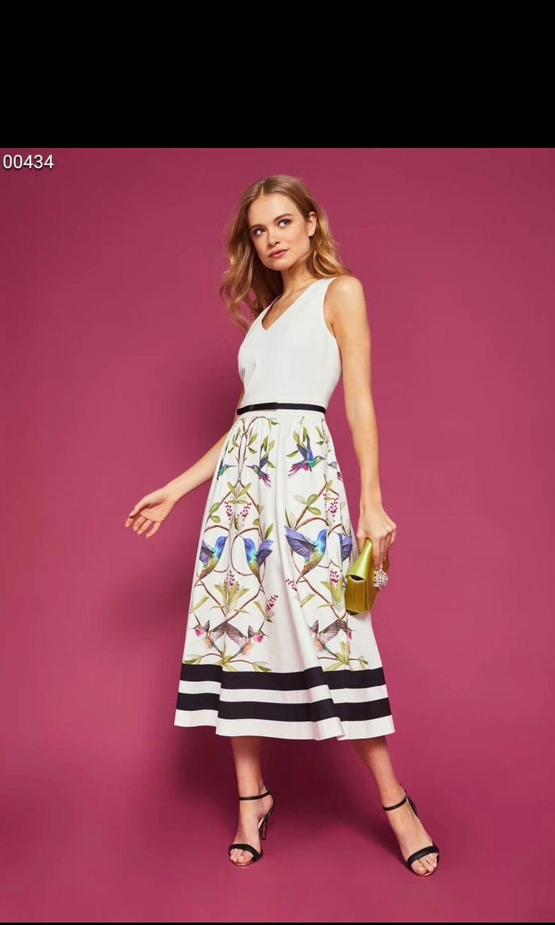 ted baker hummingbird dress