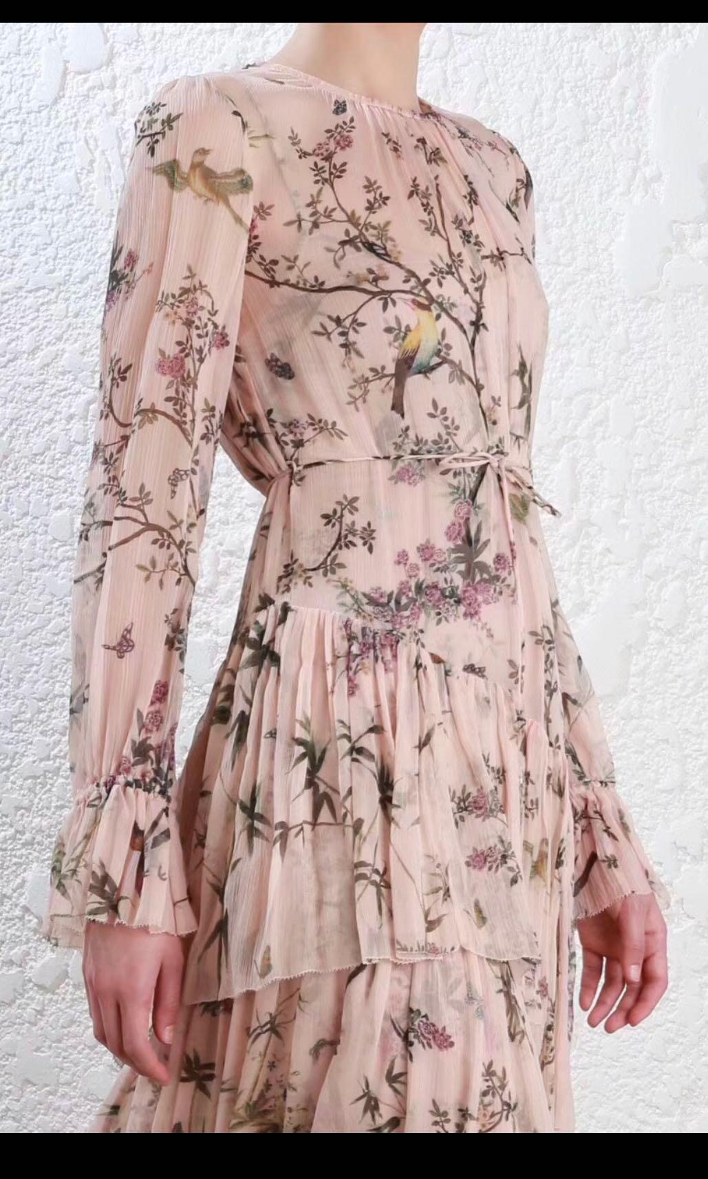 Zimmermann maples tier dress new arrivals