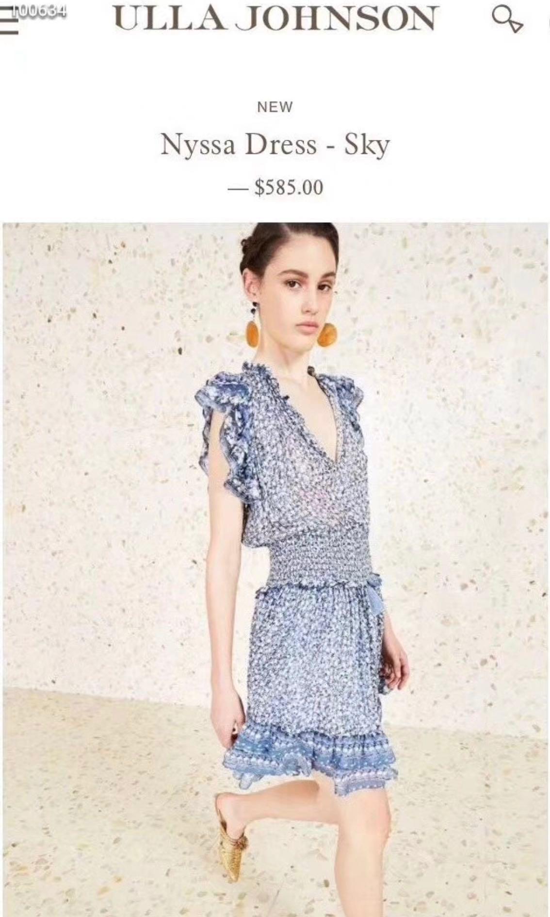 Ulla johnson nyssa dress 2025