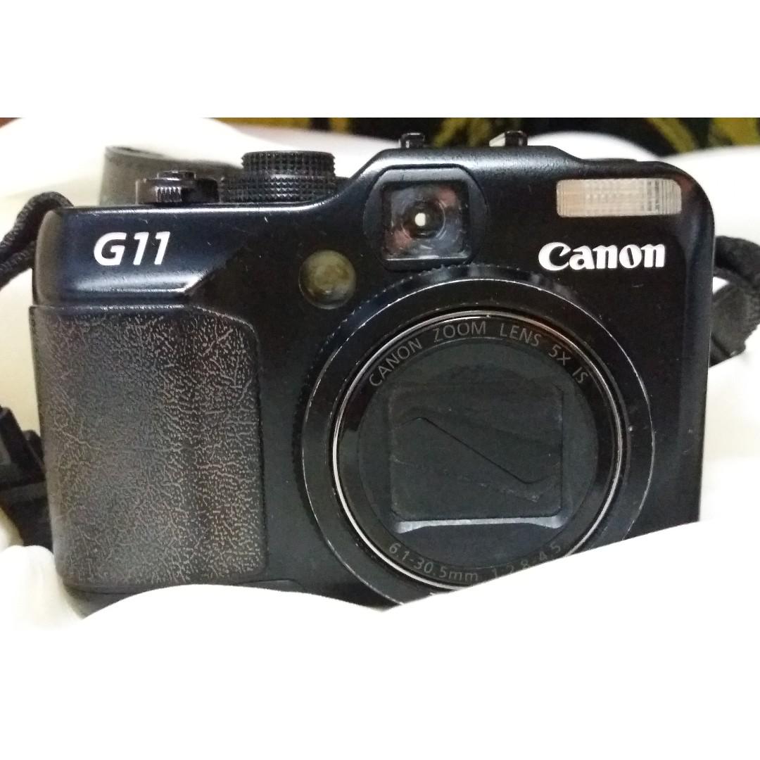 Canon G11 10MP Digital Camera with 5x Wide Angle Optical Stabilized