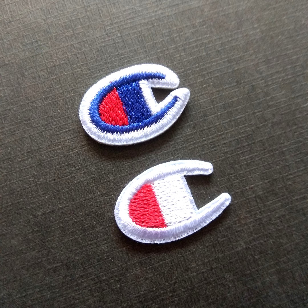 Champion clothing logo shop patch