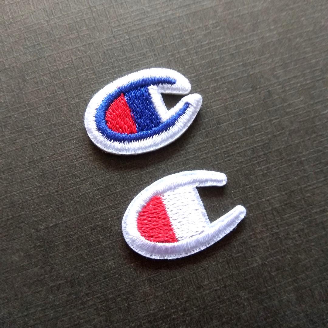 Champion Logo Iron On Patch