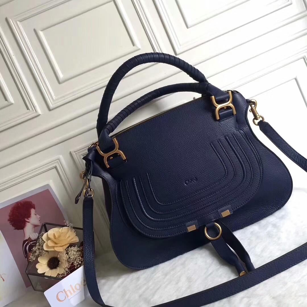 chloe marcie bag blue