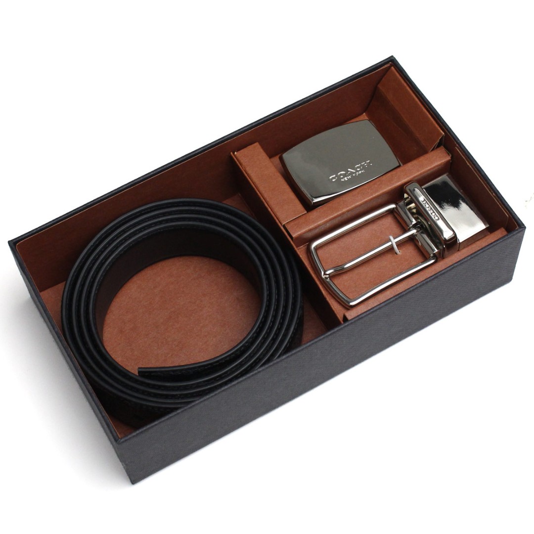 coach men's signature belt