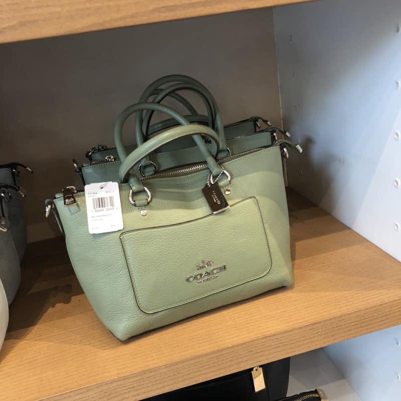 Emma satchel coach bag store