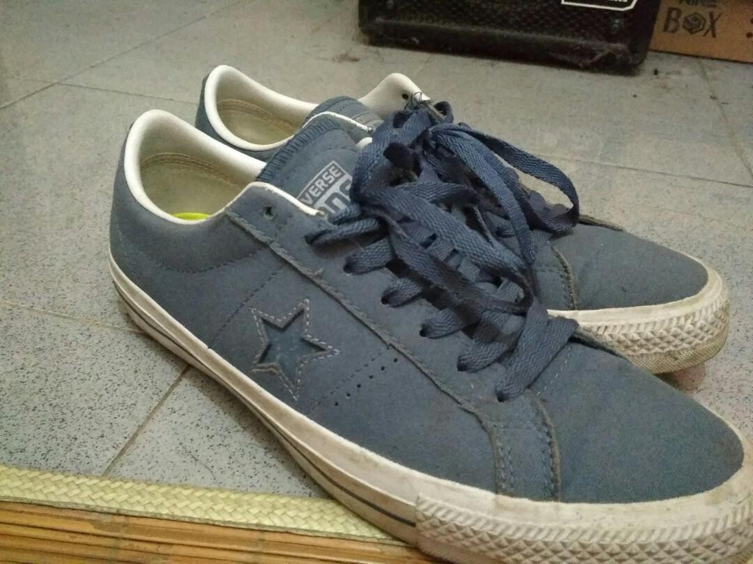 Converse one star hotsell pro ox blue coast