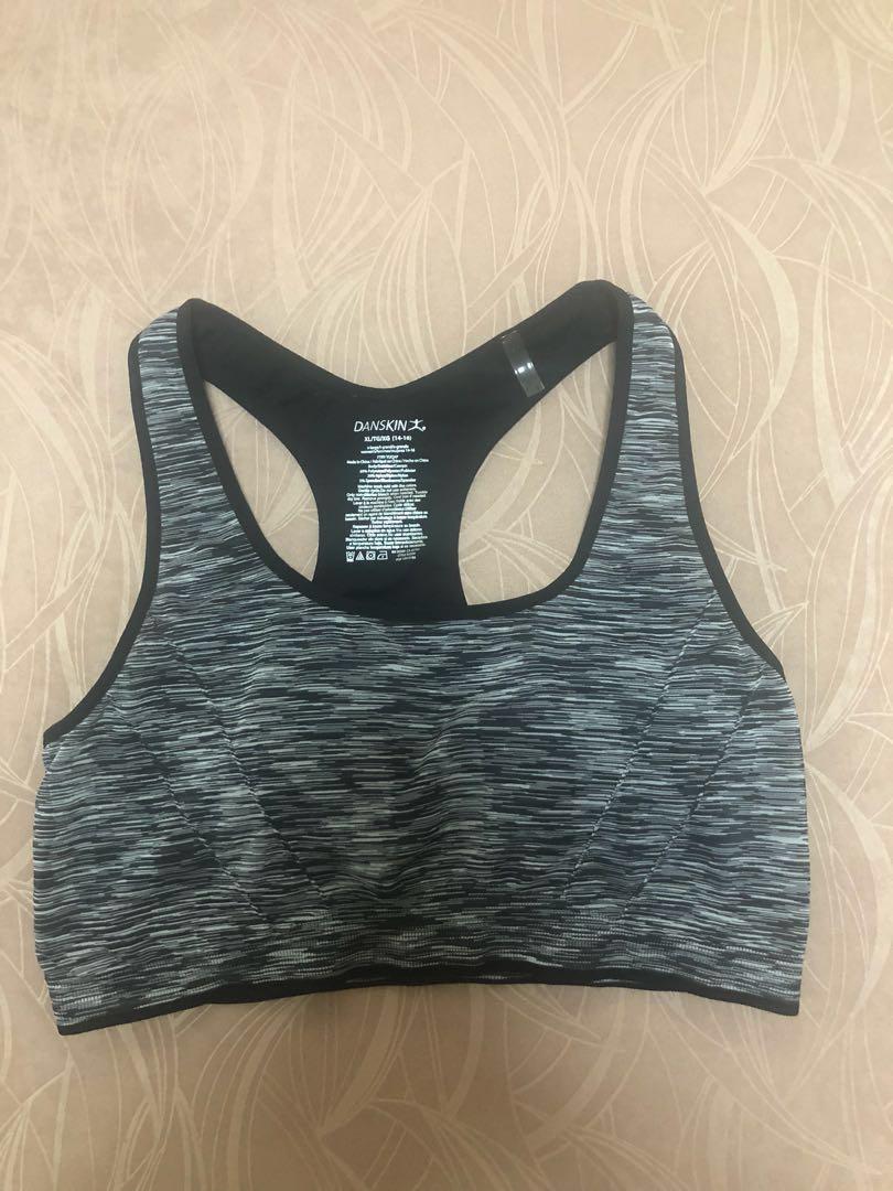 danskin now racerback sports bra