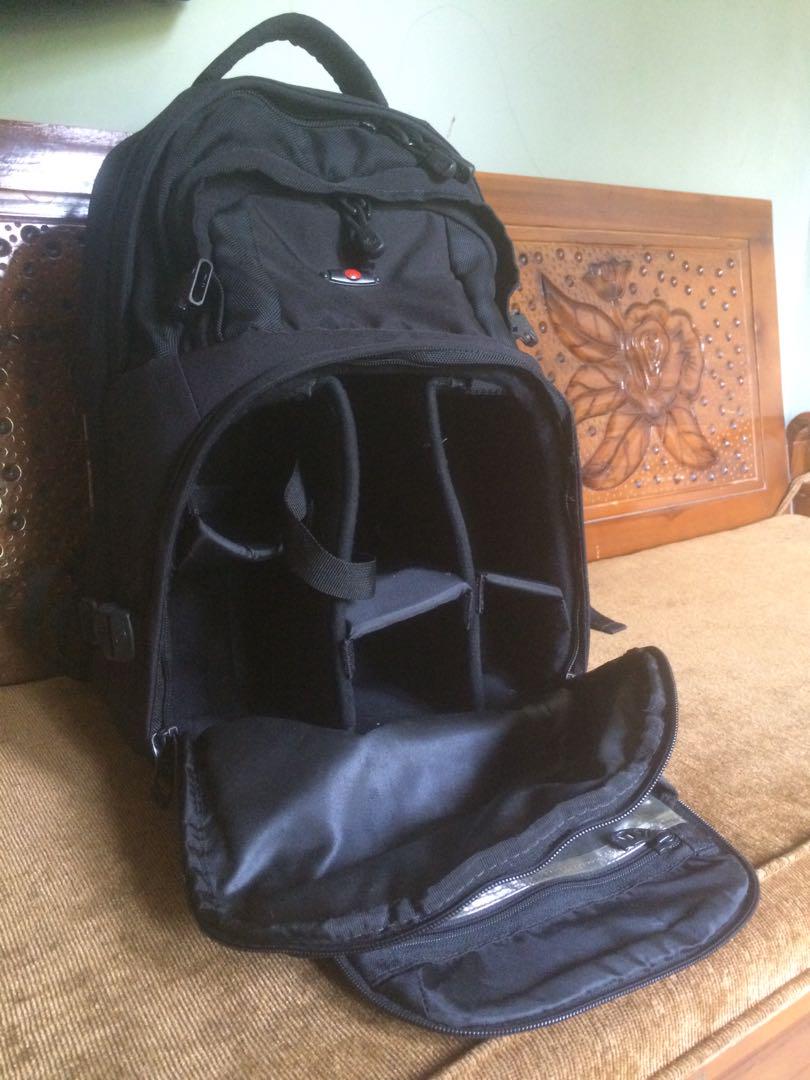 Eiger Focus 01 Camera Laptop Backpack Fotografi Di Carousell