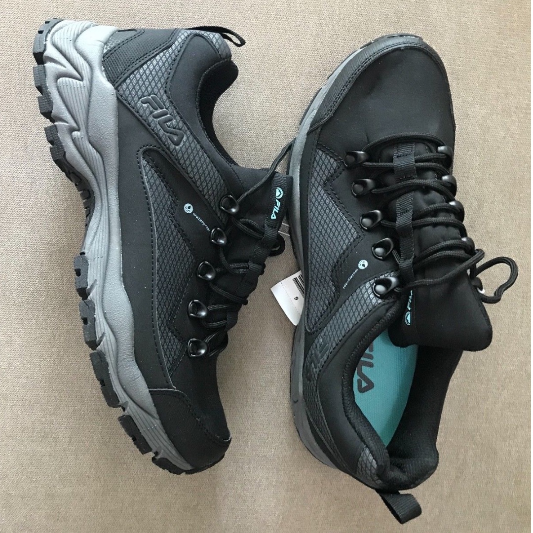 fila waterproof hiking shoes