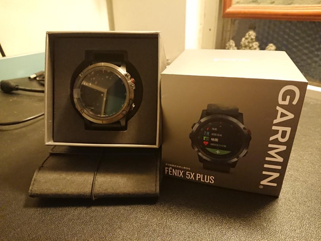 garmin fenix 5x plus smartwatch