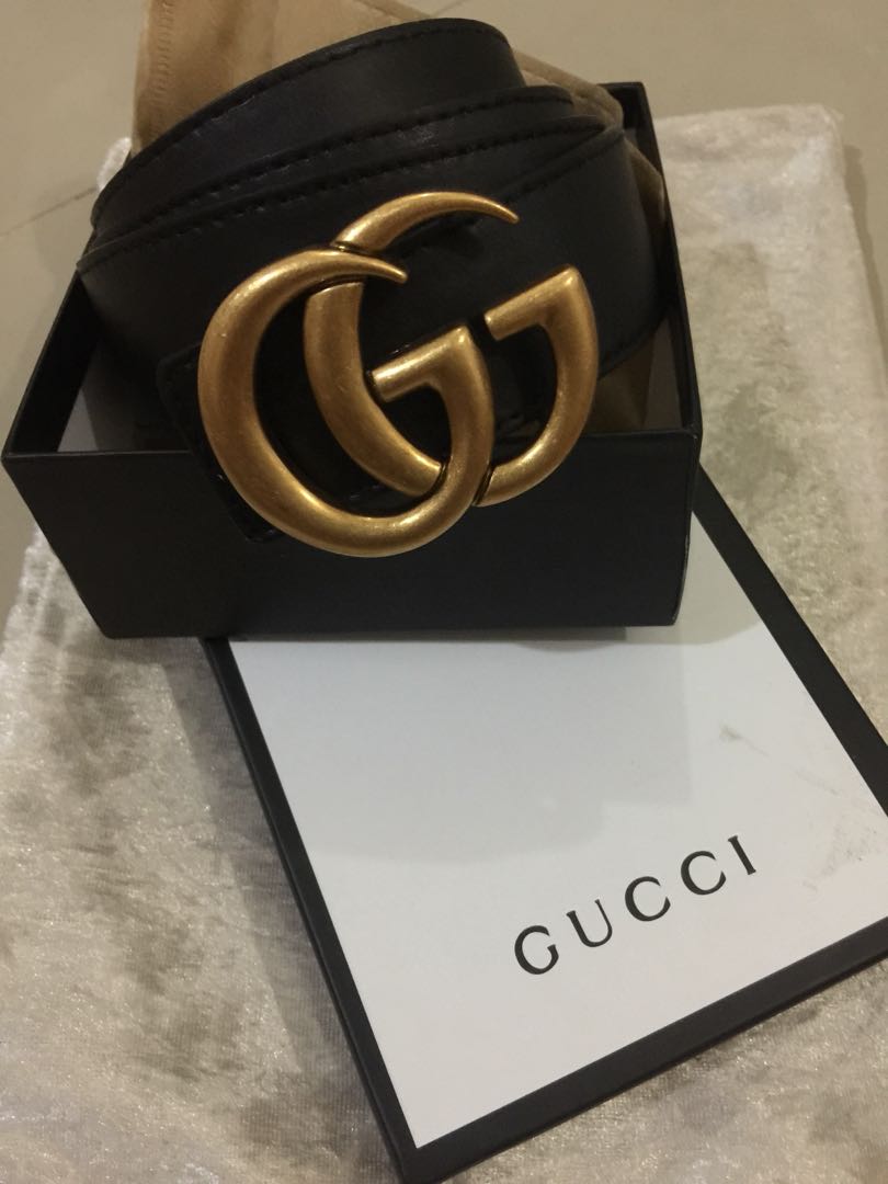 Gucci Belt w/ Box, Women's Fashion 