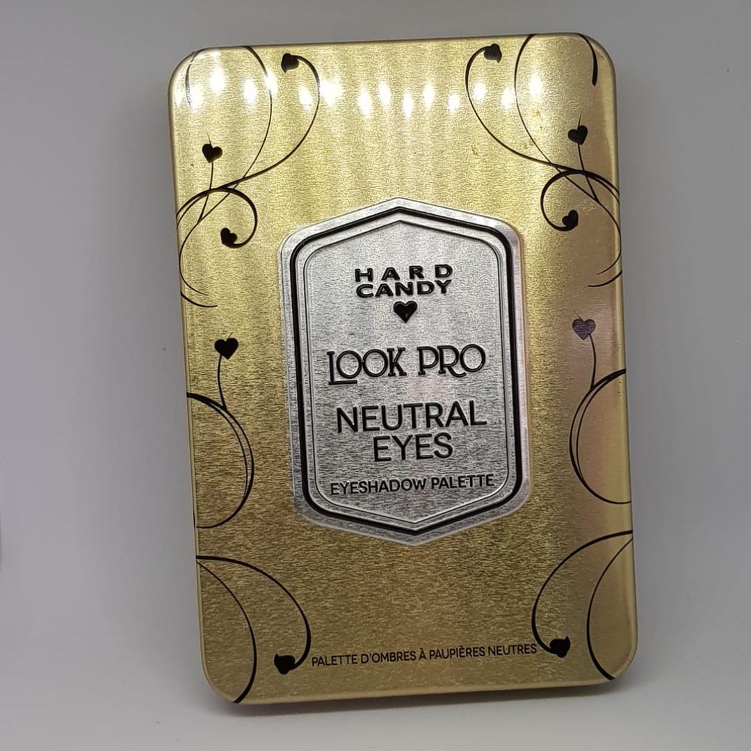 Hard Candy Look Pro Tin Neutral Eyes Eyeshadow Palette, Beauty