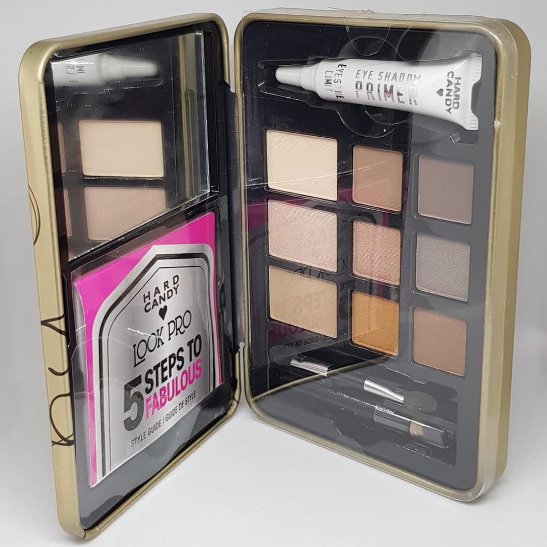 Hard Candy Look Pro Tin Neutral Eyes Eyeshadow Palette, Beauty