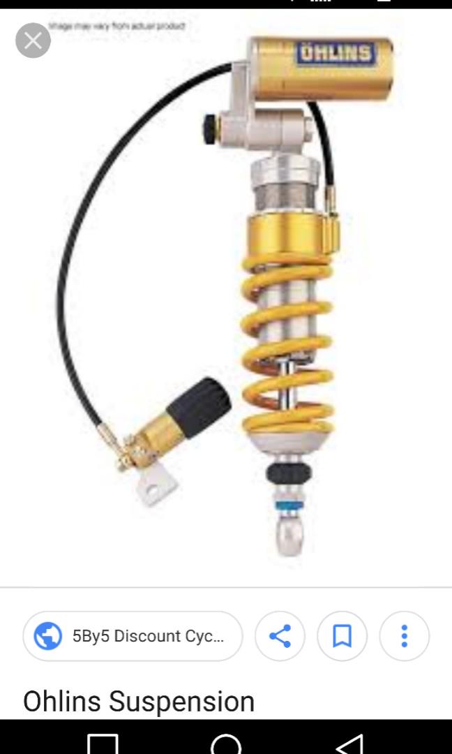 Hayabusa Gen 1 OHLINS rear shock for sale, Motorcycles, Motorcycle