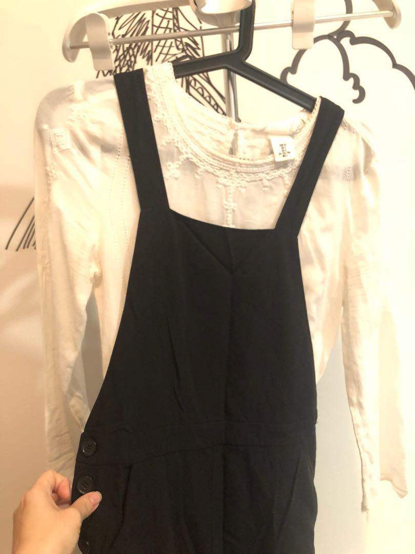 H&m sale pinafore dress