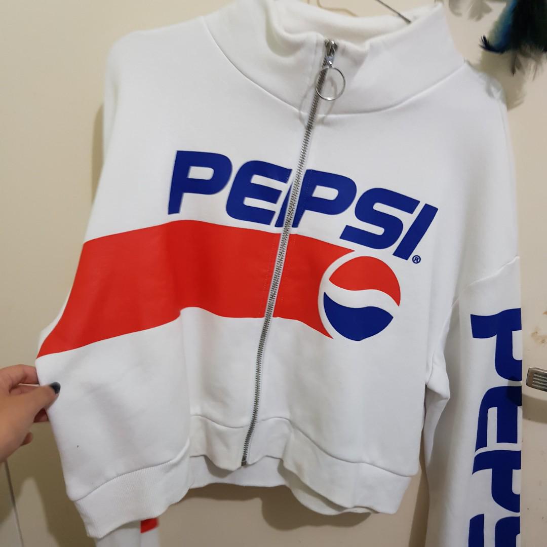 pepsi cropped hoodie