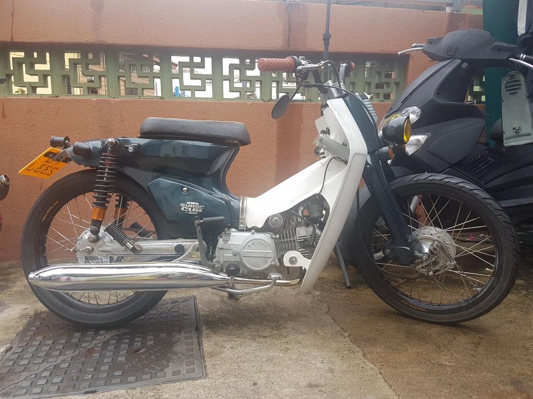Honda Cub C90 Custom For Sale, Motorcycles, Motorcycles For Sale, Class 2B  On Carousell