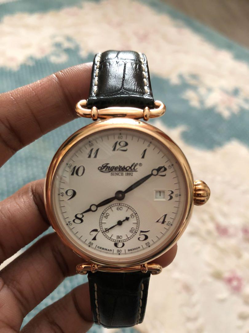 ingersoll watch gold