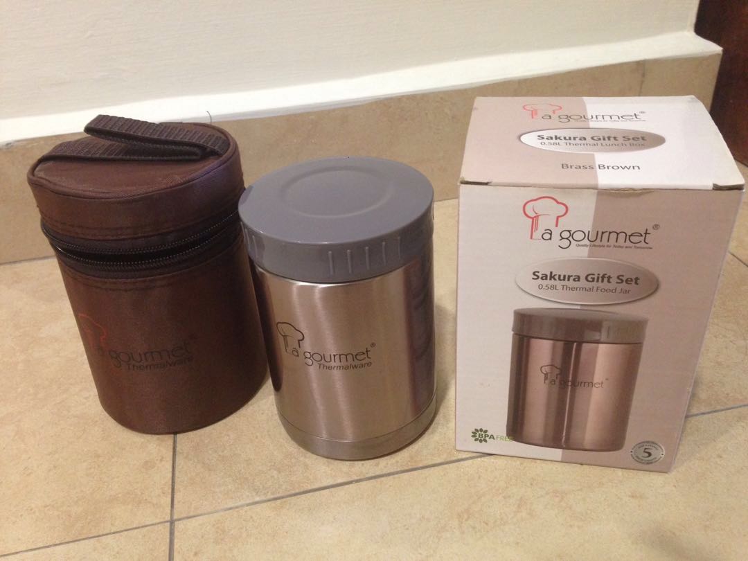 La gourmet thermal food jar top