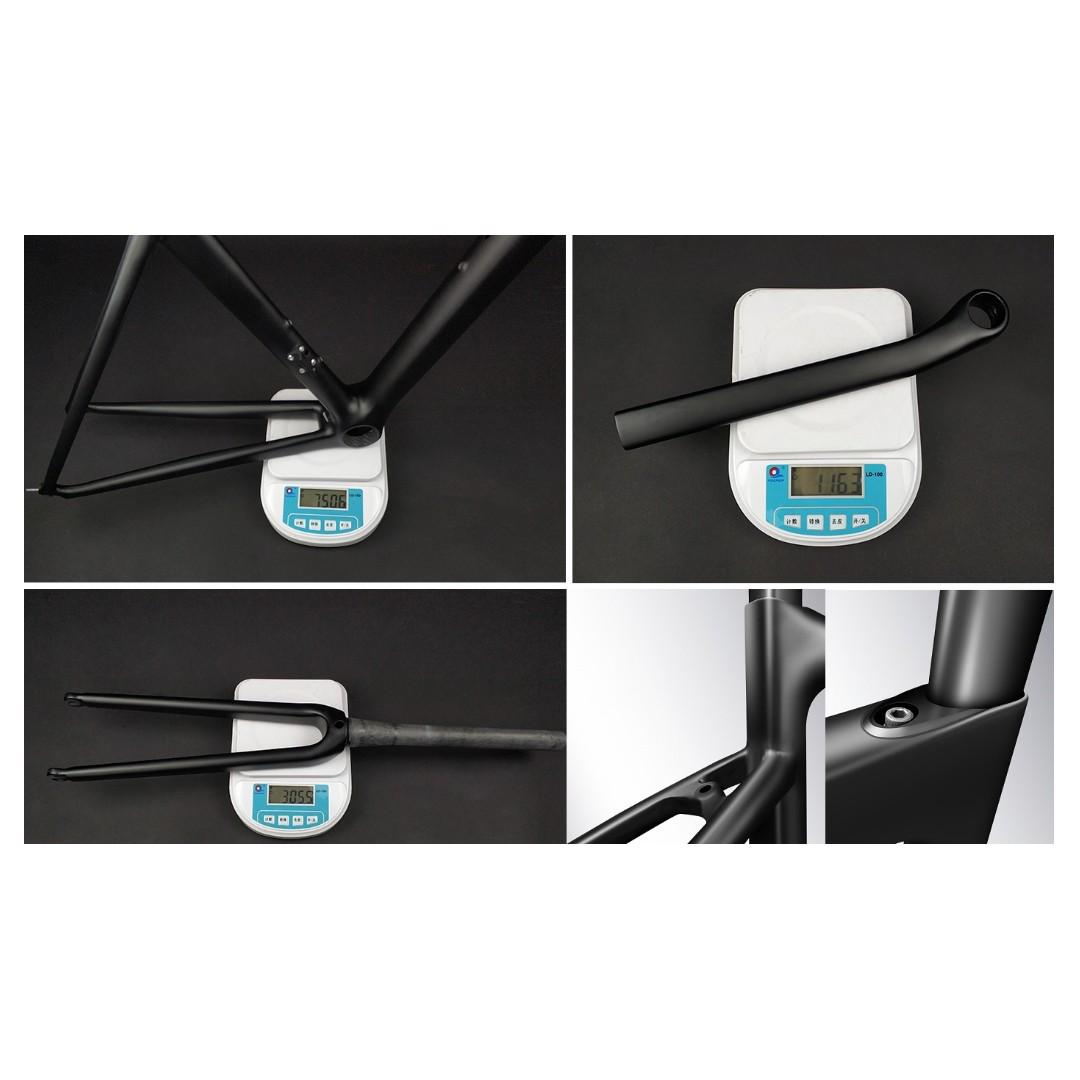 lightest aluminium frameset