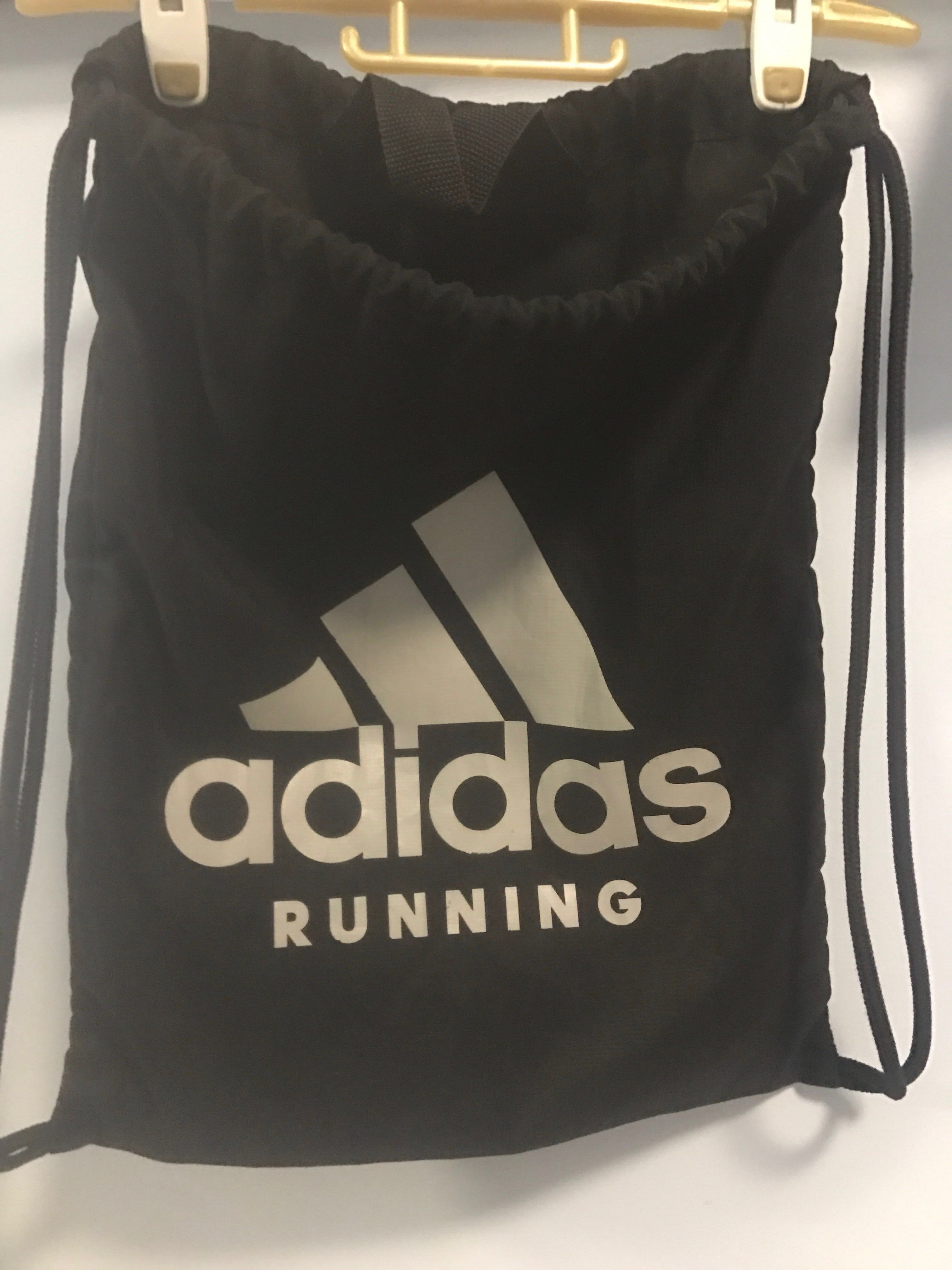 LOWEST PRICE Adidas Running Drawstring Bag