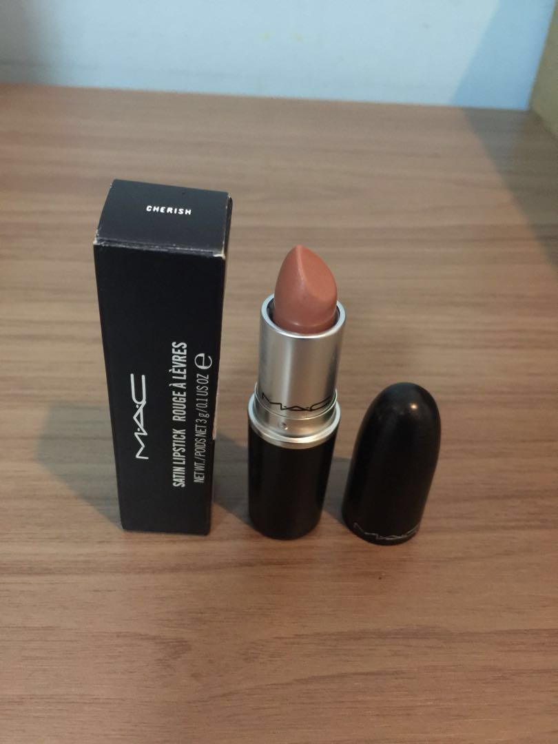 Mac Cherish Satin Lipstick Health Beauty Makeup On Carousell Mac cherish lipstick used twice • color just isn't for me mac cosmetics makeup lipstick. mac cherish satin lipstick