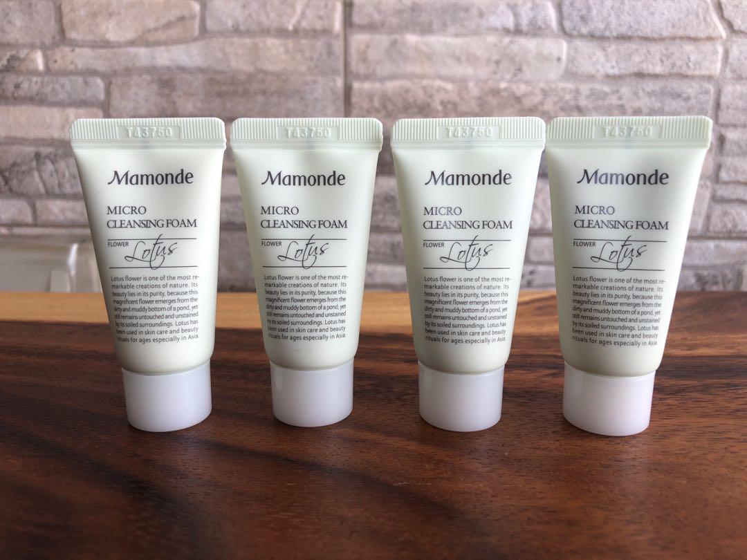 mamonde micro cleansing foam