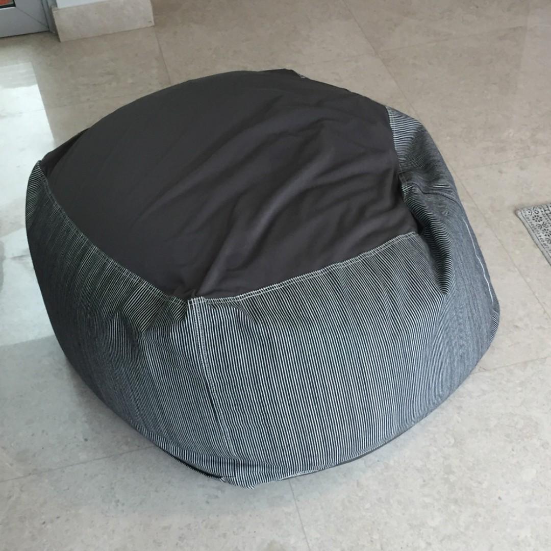 Muji bean bag (body fit cushion), Furniture & Home Living, Furniture