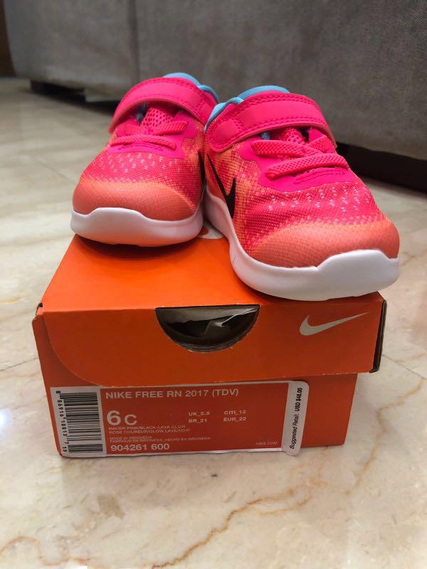 nike free rn 2017 tdv