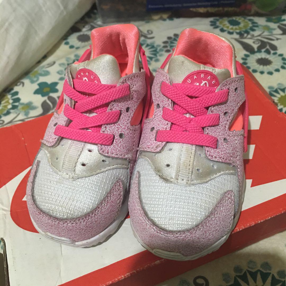 Nike huarache store baby rosa