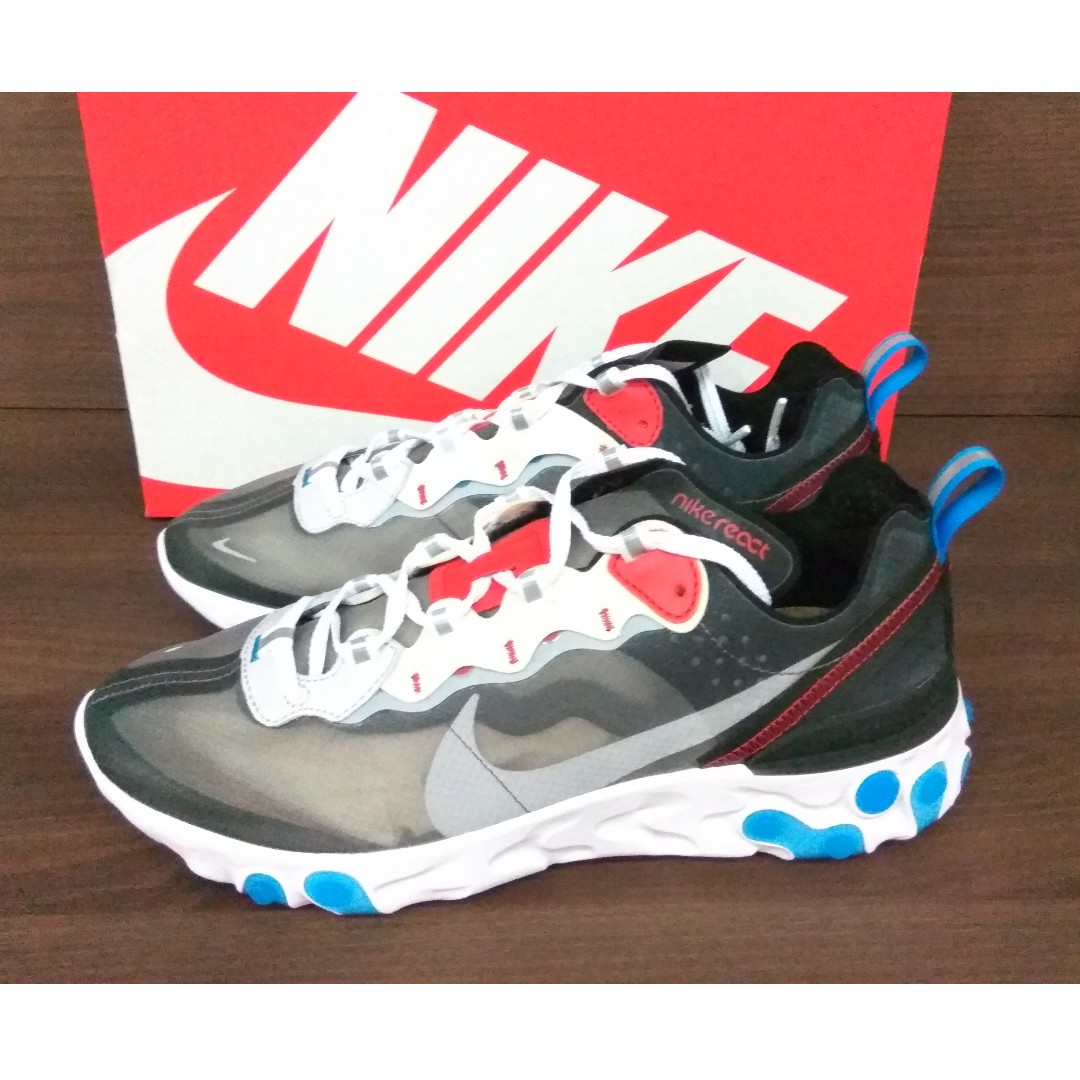 nike react element 87 dark grey