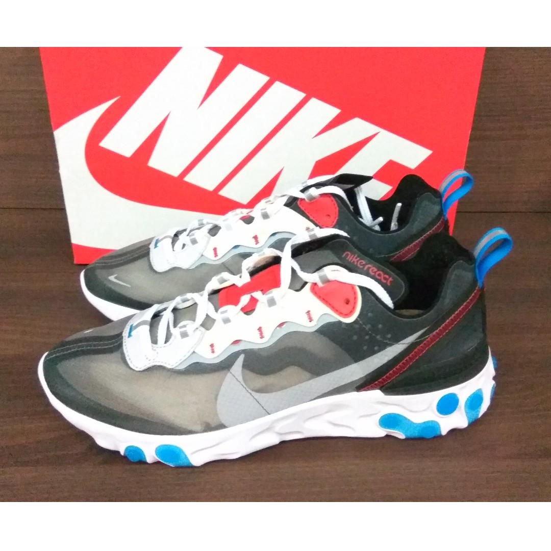 nike react dark blue