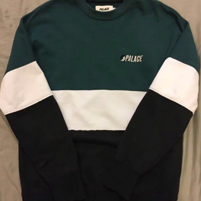Palace trail blazer crewneck Men s Fashion Coats Jackets and