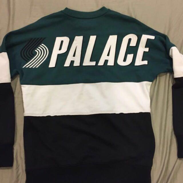 Palace trail blazers crewneck shop