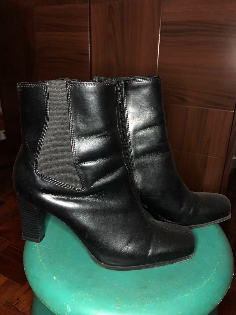 Payless heel boots hot sale