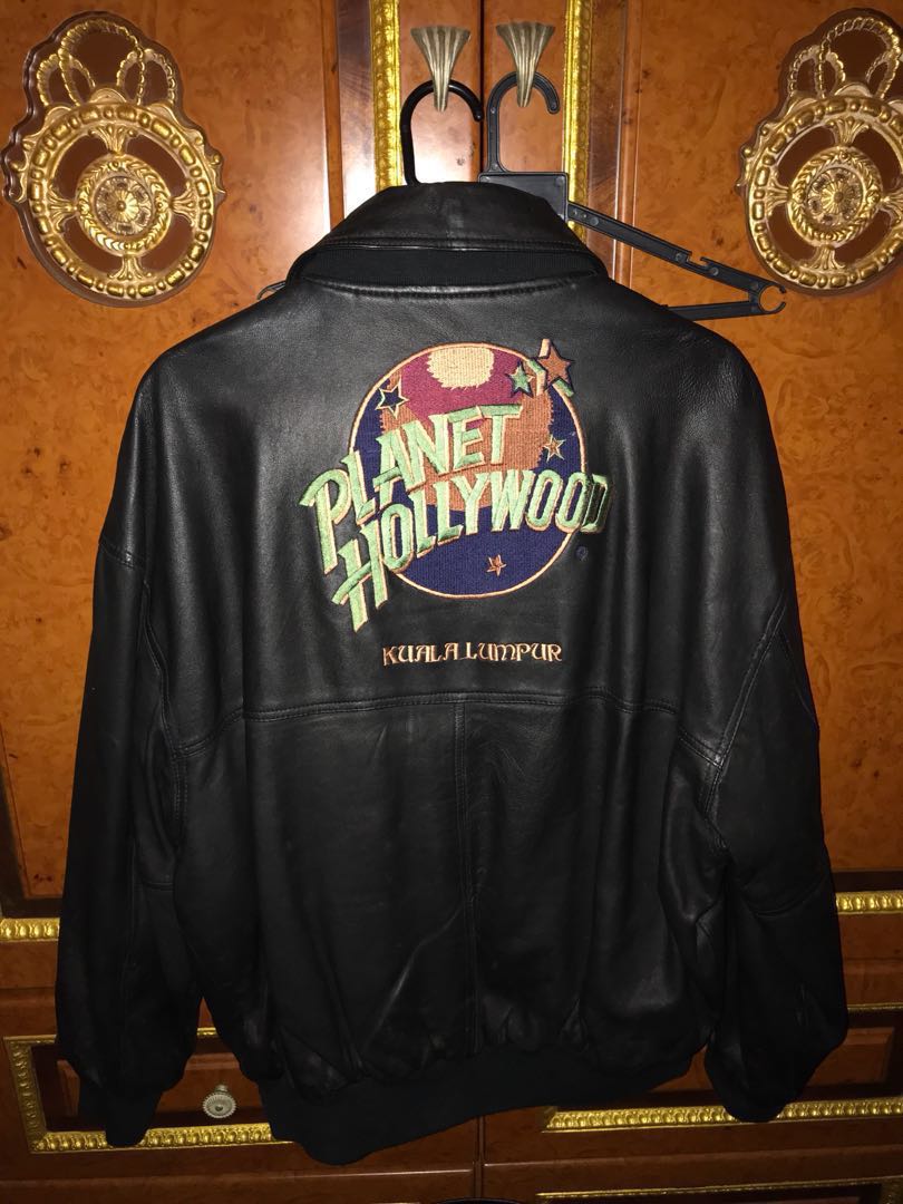 Planet Hollywood Kuala Lumpur Reversible Leather Jacket