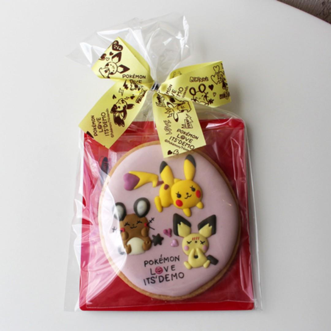 Pokemon Love Its Demo Its Demo Pikachu And Friends Icing Cookie Food Drinks Packaged Snacks On Carousell