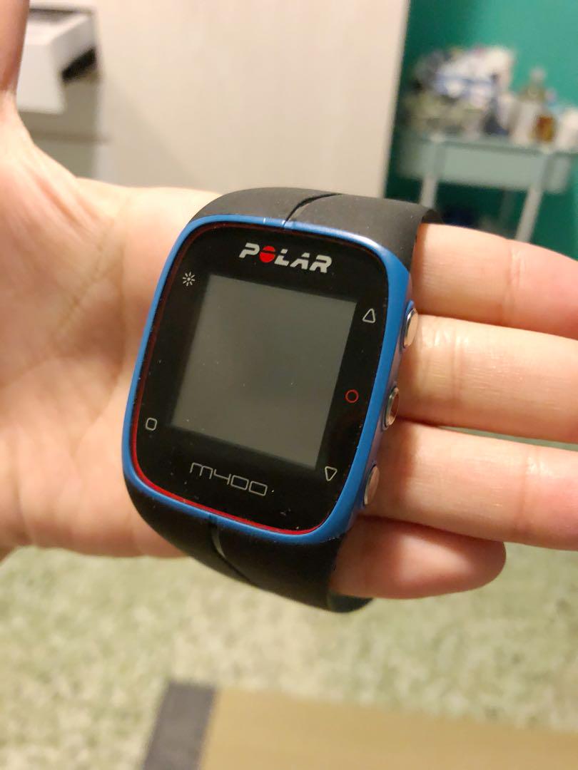polar m400 blue