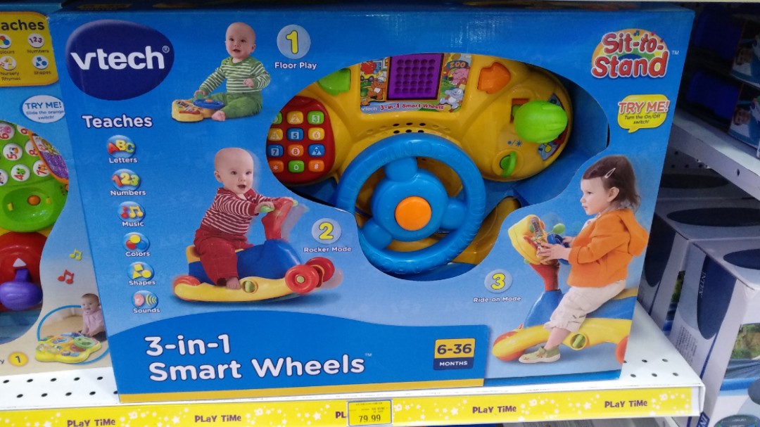 vtech 3 in 1 smart wheels ride on