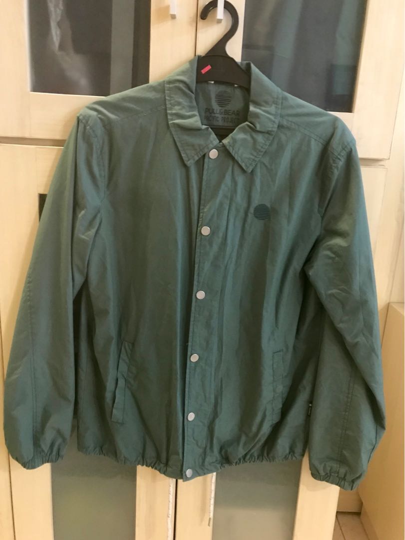 pull and bear coach jacket