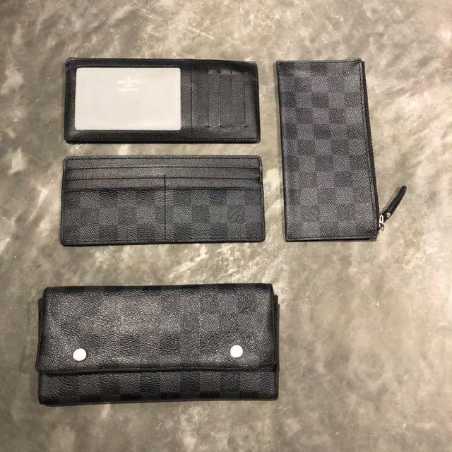 Louis Vuitton Damier Portefeuille Long Modular N63084 Graphite