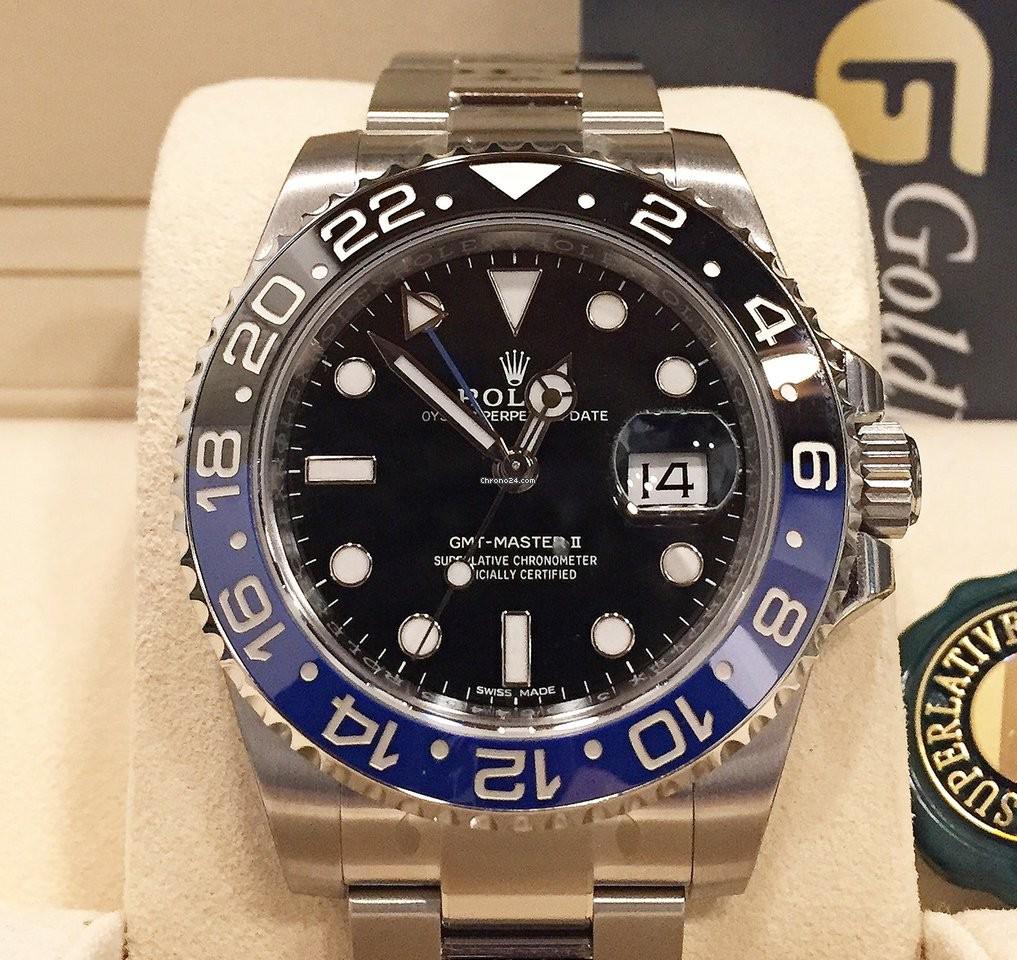 rolex batman gold
