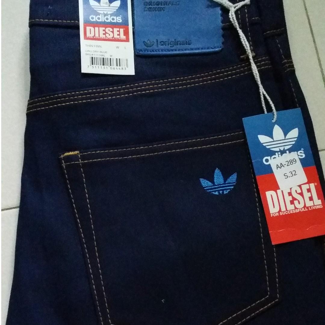 Seluar Jeans Adidas Men s Fashion Bottoms Jeans on Carousell