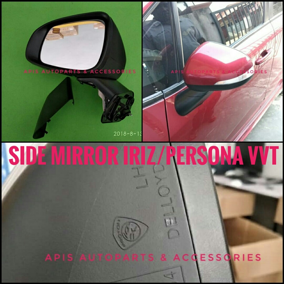 Side Mirror Iriz Persona Vvt Original 5 Wire Auto Accessories On Carousell