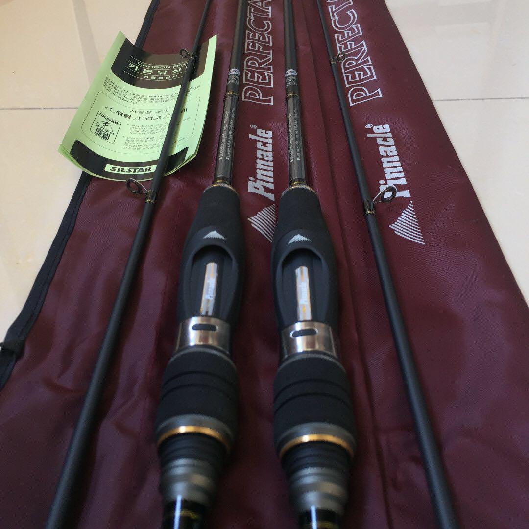 SILSTAR Pinnacle Spinning Fishing Rod, Sports Equipment, Fishing on  Carousell