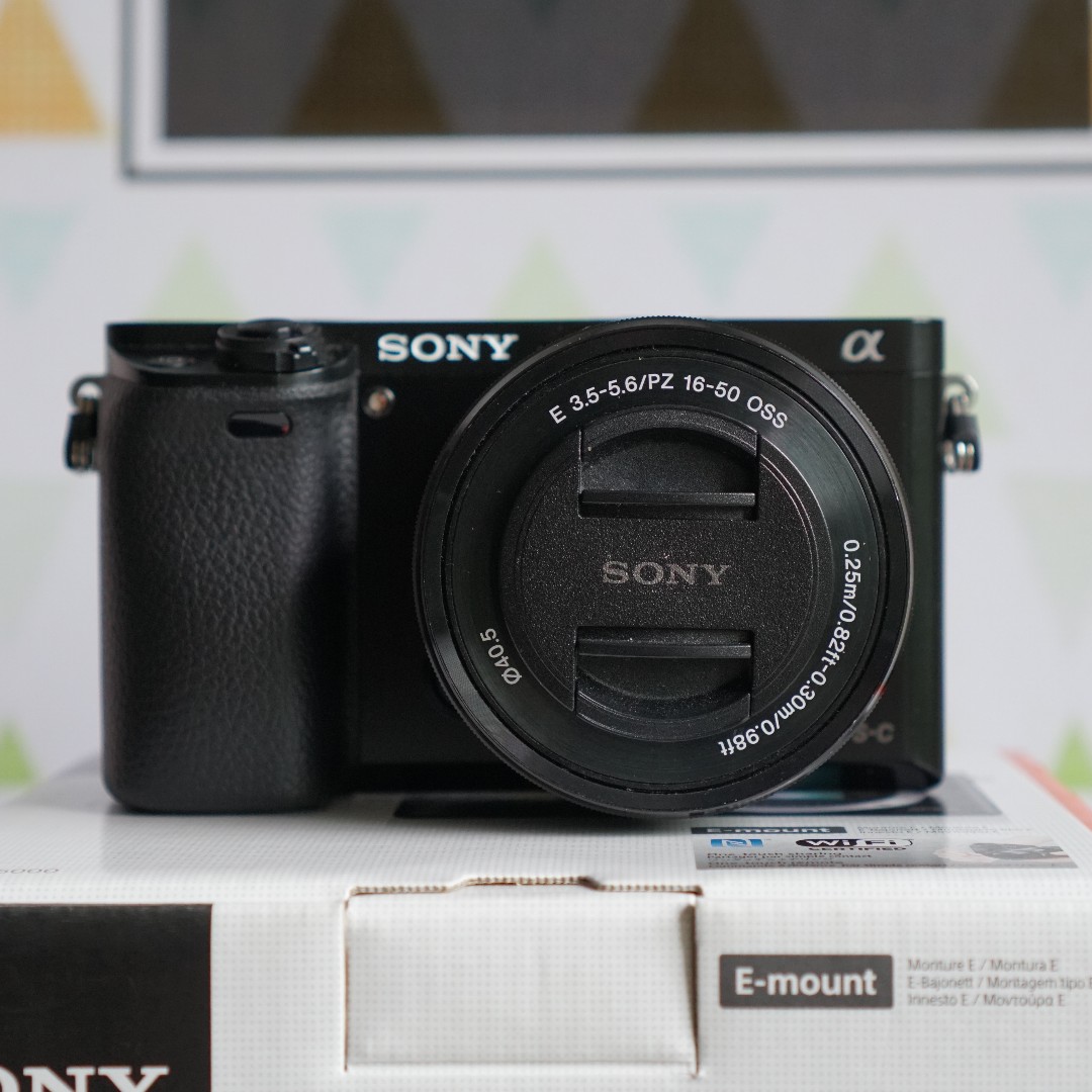 Lens Photography Camera Sony A6000 24mp 16 50mm Lens Camera