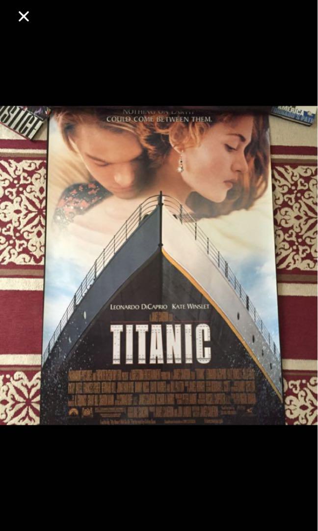 Titanic Doublesided Poster, Hobbies & Toys, Music & Media, Vinyls on Carousell