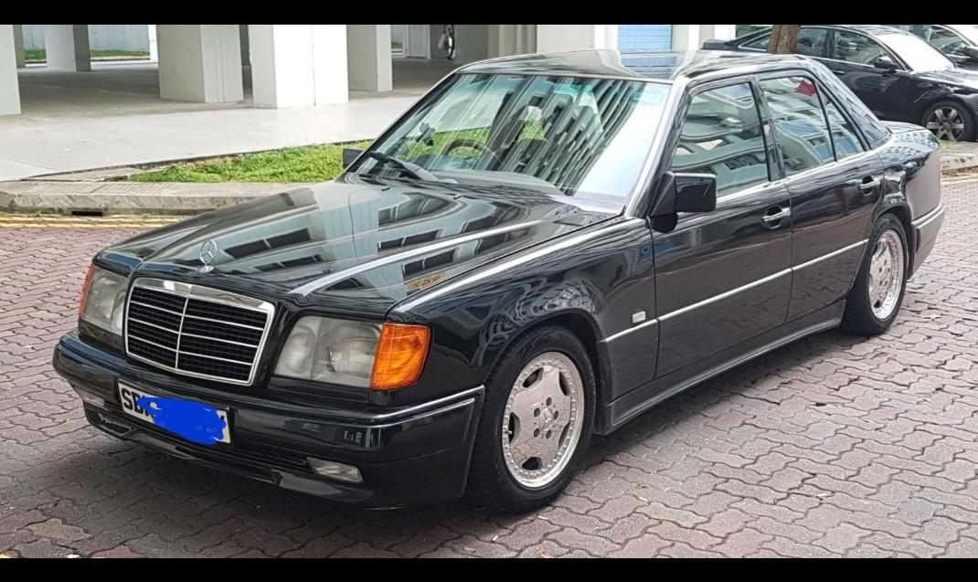 W124 Bilstein B8 suspension H R lowering springs Car